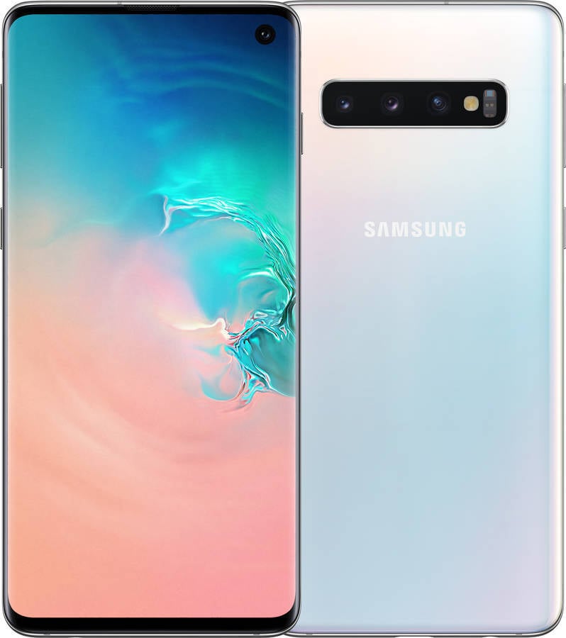 Smartphone SAMSUNG Galaxy S10 (6.1'' - 6 GB - 128 GB - Blanco prisma)