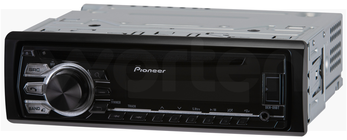 Pioneer DEH-09BT - Autoradio - DIN uniquement - Zwart