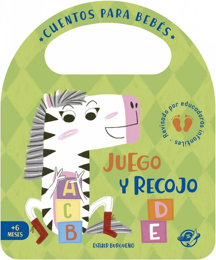 Libro Cuentos Para juego y recojo esther burgueño español aprender recoger los juguetes interactivo con una solapa