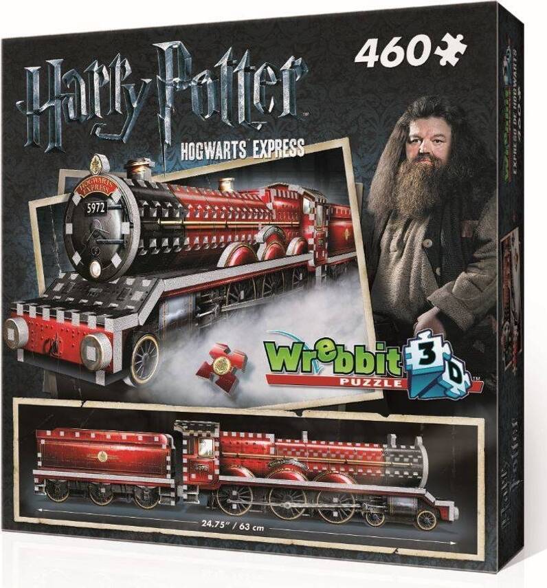 Puzzle 3D HARRY POTTER Hogwarts Express (Edad Mínima: 12 - 460 Piezas)