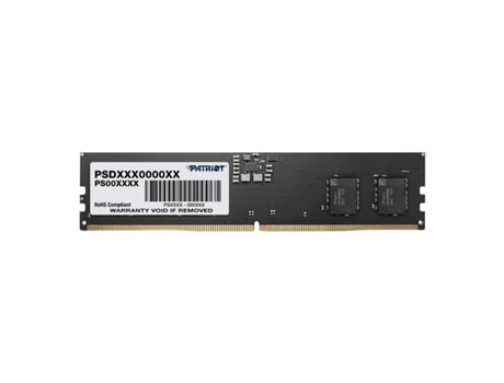 Memoria Ram Patriot Memory Signature PSD516G480081 16 GB 1 x 16 GB DDR5 4800 MHz ECC