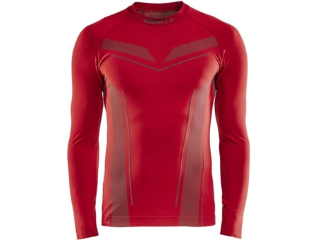 Ropa interior para Hombre CRAFT Pro Control Seamless Rojo para Fútbol (S)