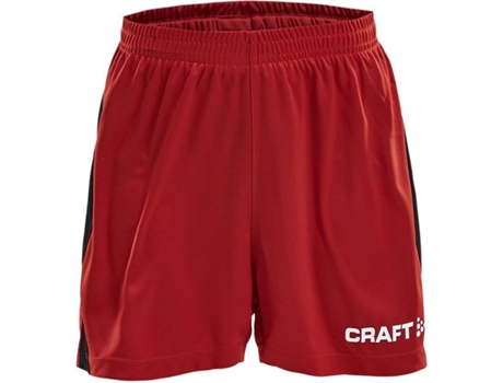 Pantalones para Hombre CRAFT Progress Rojo para Fútbol (134 - 140 cm)