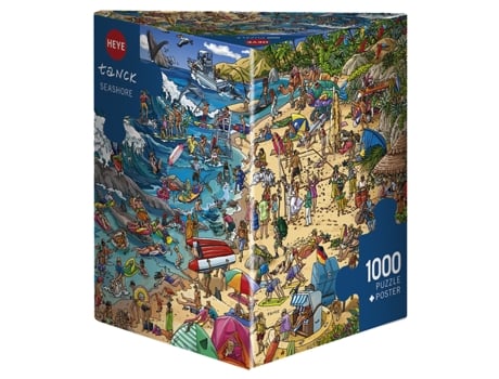 Puzzle 1000 pcs Tanck, Seashore (9 años)