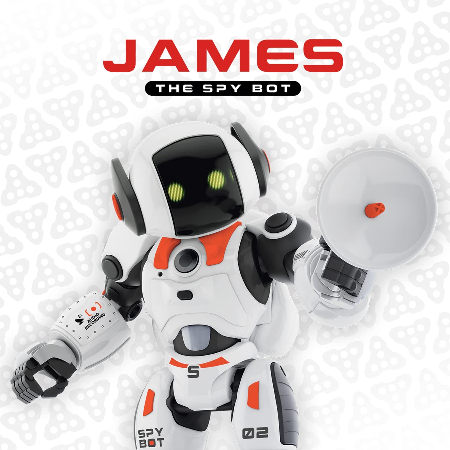 Robot XTREM BOTS James The Spy Bot (Edad Mínima: 5 Años)