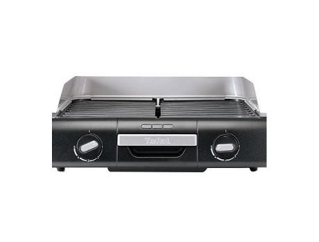 Tefal TG8000 Barbacoa y Grill Barbacoa eléctrica exterior Negro Plata 2400 W