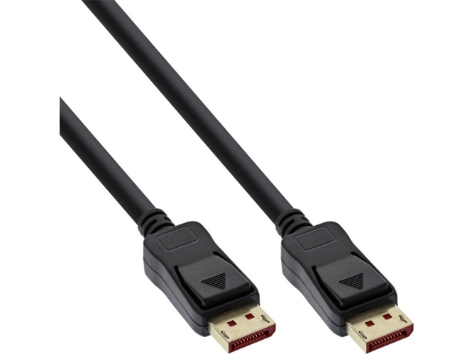 Cable de Datos INLINE (DisplayPort - 5 m - Negro)