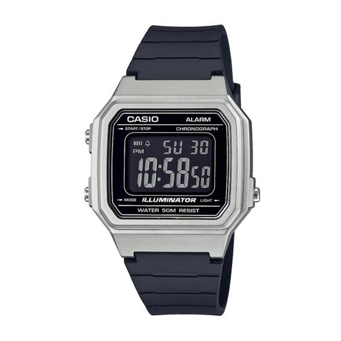 Reloj Casio Mujer digital collection men w217hm7bvef 43mm plata para hombre de cuarzo con correa en