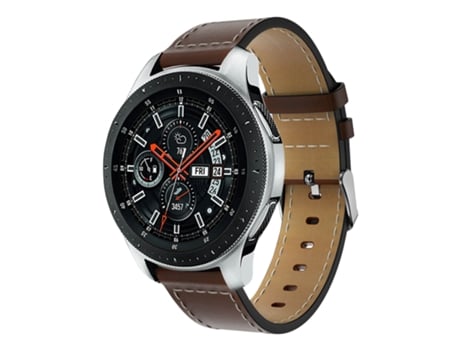 Correa Samsung Galaxy Watch 46 mm de piel auténtica – Marrón AVIZAR