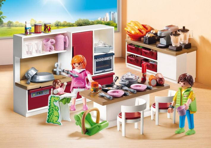 PLAYMOBIL City Life: Cocina 9269 (Edad Mínima: 4 - 102 Piezas)