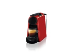 Cafetera de Cápsulas DELONGHI Nespresso Essenza Mini EN85R Rojo