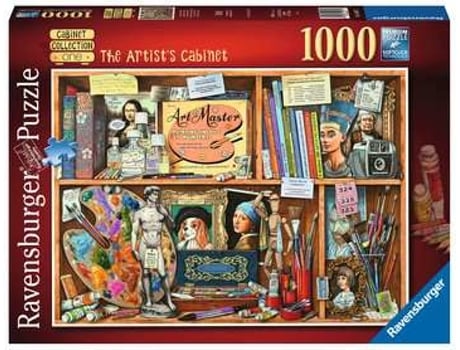 Puzzle RAVENSBURGER The Artist's Cabinet rompecabezas 1000 pieza(s) Arte