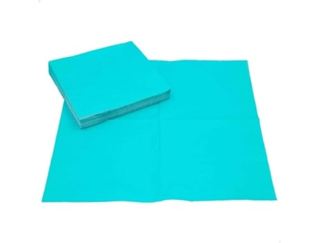 Pack 20 Servilletas Papel Verde Agua 30 Cm GENÉRICO