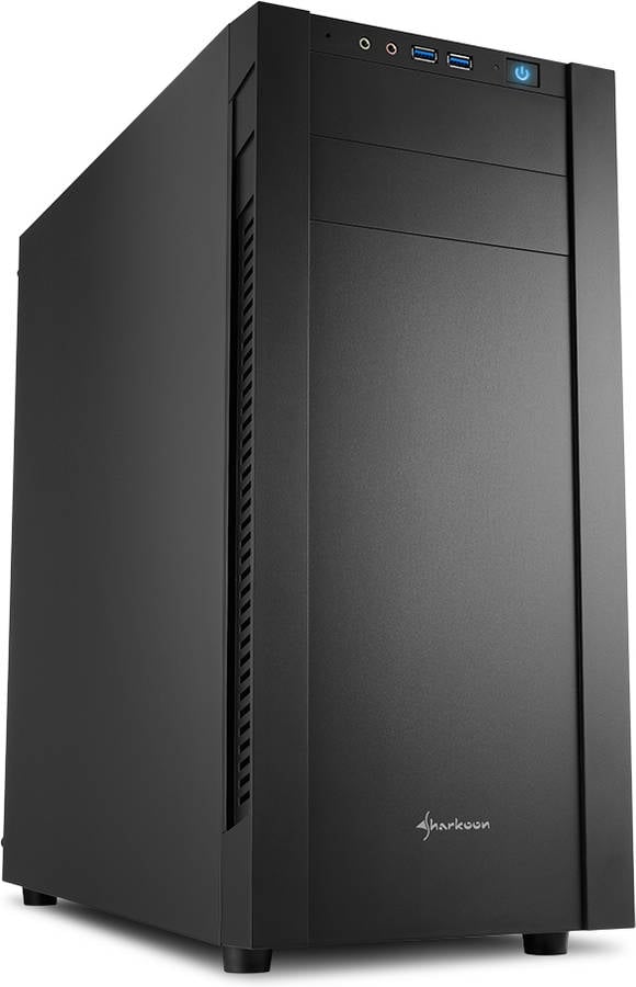 Caja PC SHARKOON S25-V (ATX Mid Tower - Negro)