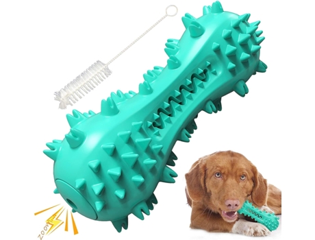 Juguetes para perros de primera calidad para masticadores agresivos, cepillo de dientes chirriante, duradero e interactivo, juguete para cachorros/...