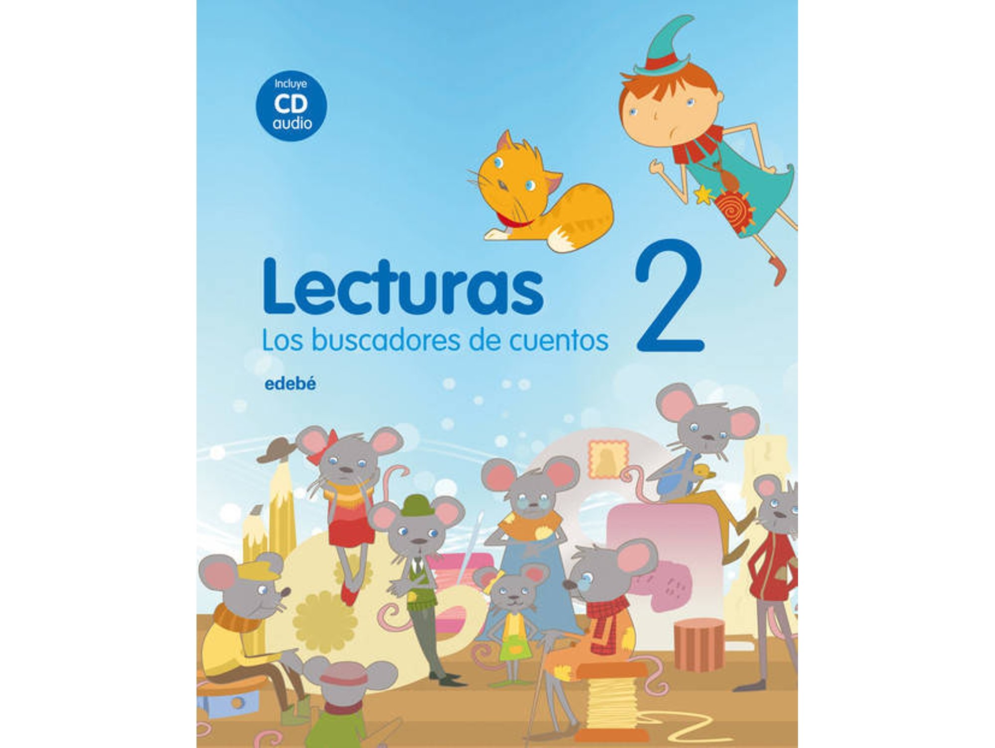 Lecturas 2 Tapa blanda libro 2º.prim pixel buscadores de cuentos los primaría 9788468300665