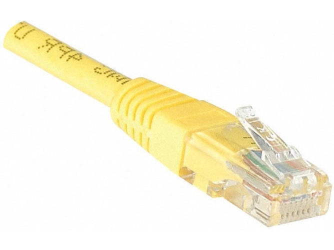 Cable de Red CONNECT (RJ45 - 3 m - Amarillo)