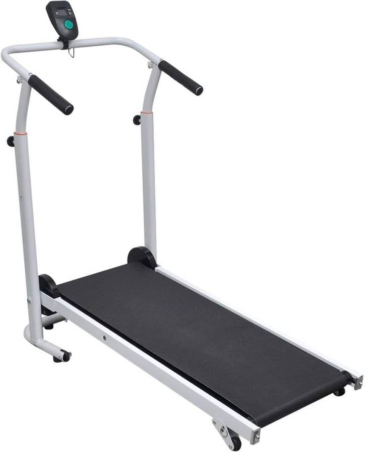 Mini Cinta de Correr Plegable VIDAXL 90884 (Negro - 93x36cm - Plegable)