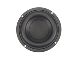 SLOWMOOSE Altavoz subwoofer redondo de 4 pulgadas, 40 W, 4 ohmios [4 ohmios]