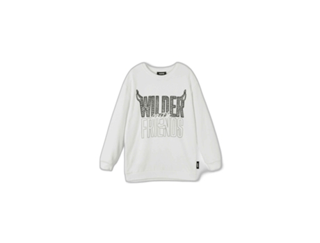 Sweatshirt Unisexo REIMA (7/8 Años - Blanco)