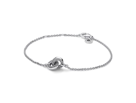 Pulsera PANDORA Signature Interlock Pavé 592742C01