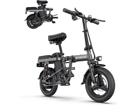 Bicicleta Eléctrica Plegable ENGWE T14 250W 55KM Alcance Vel. Máxima 25KM/h Bateria 10Ah 14*2.125