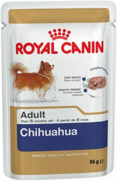 Piensos para Perros ROYAL CANIN Chihuahua (12 Un - 85g - Húmedo - Razas Pequeñas - Adulto)