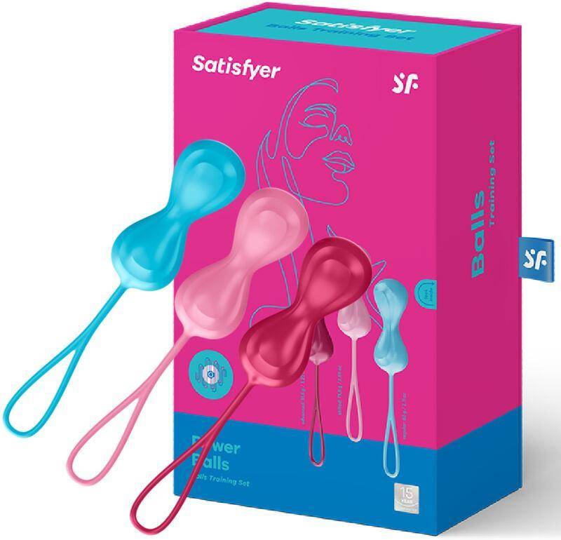 Kit Ejercizador Pelvico SATISFYER Loveballs