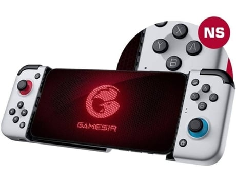 Controlador de Juego Gamesir X2 Tipo-C para Controlador Móvil, Plata