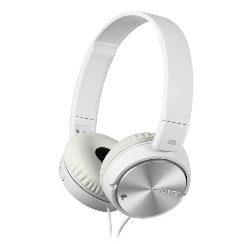 Auriculares con Cable SONY Mdrzx110 (On Ear - Micrófono - Noise Cancelling - Blanco)