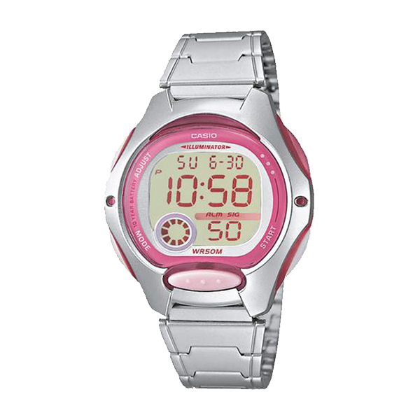 Casio Digital Lw200d4aveg reloj mujer niños resina