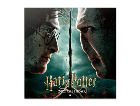 Calendario Harry Potter 2022 pared │ mensual regalos producto con licencia oficial erik editores 30x30