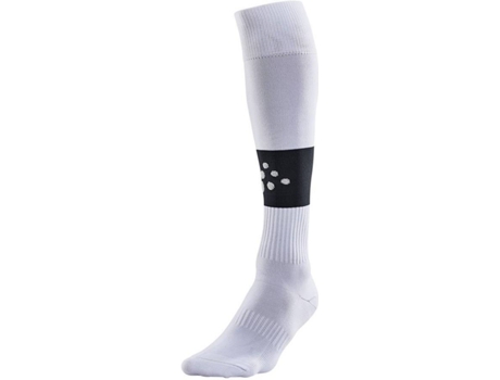 Calcetines para Hombre CRAFT Squad Contrast Blanco para Fútbol (EU 34 - 36)