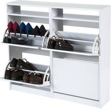 Zapatera TOPKIT Tamesis (Blanco - Aglomerado de Alta Densidad y Melamina - 96 x 107.5 x 25 cm)