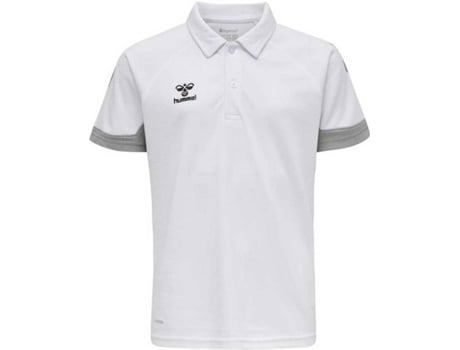 Polo de Hombre para Fútbol HUMMEL Lead Functional Blanco (12)