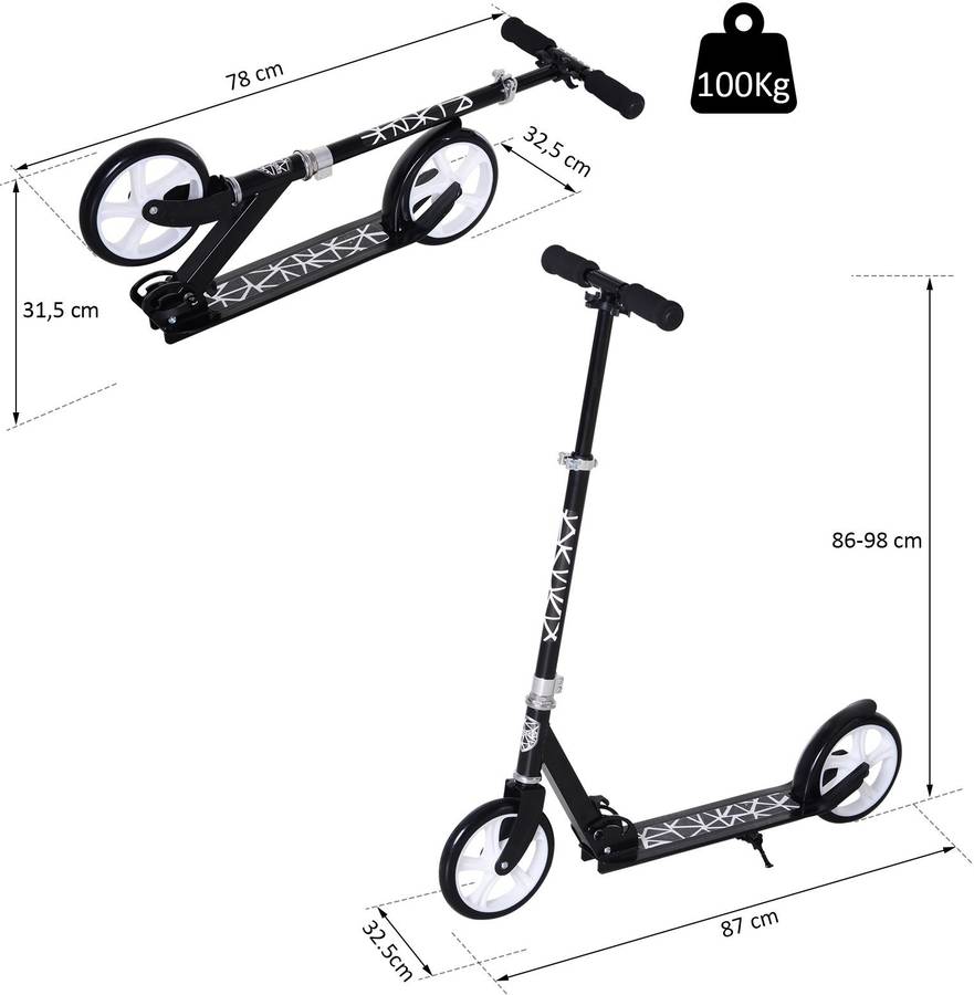 Patinete HOMCOM AA1-063