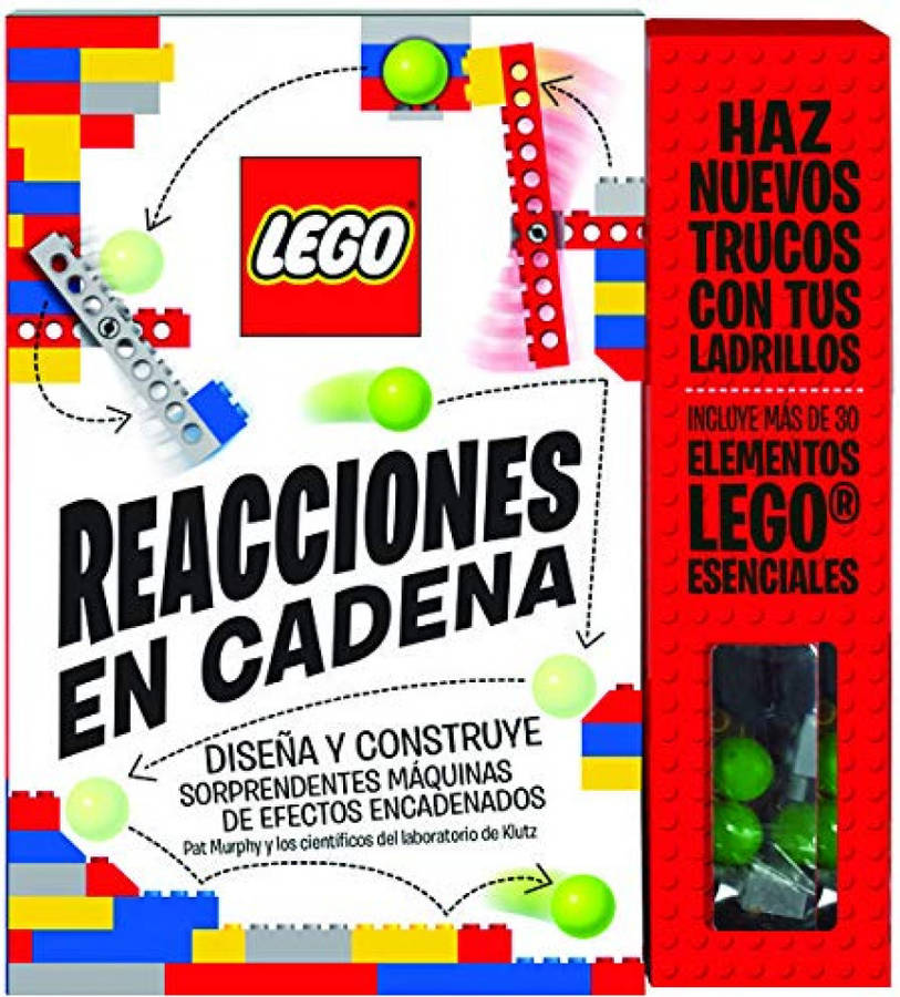 Libro Lego Reacciones En Cadena de Los Editores De Klutz (Español)