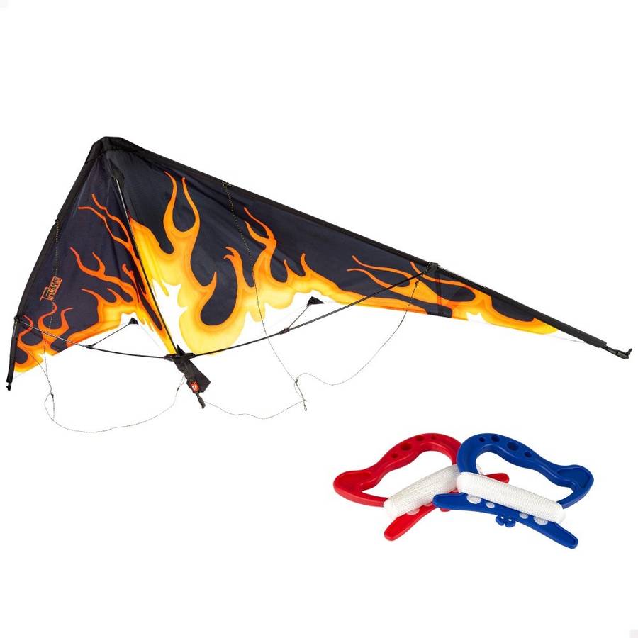 Cometa EOLO acrobática pop up flame (163x1x67 cm - 10 años)