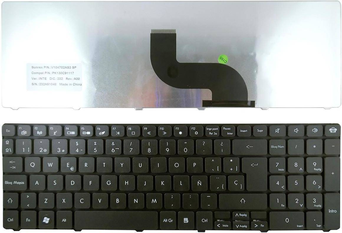 Portatilmovil® Teclado Para packard bell easynote te11hc te11 te11hr te11bz