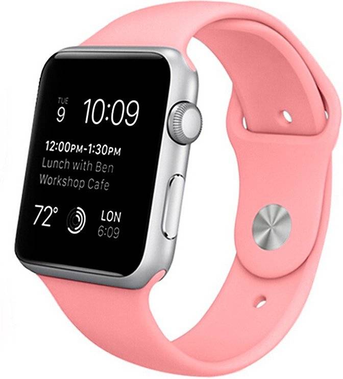 Correa COOL Silicona para Apple Watch Series 42/44 Mm - Rosa