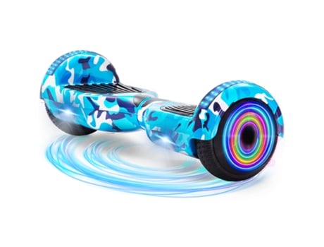 Hoverboard NEI-WAI z1+ Camuflaje para Niños (Columna Bluetooth - Autonomía: 8/10 Km - Velocidad Máxima: 10 Km/H)