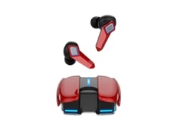 HJKBTECH Auriculares Bluetooth True Wireless K68 Low Latency Tws5.0 On-Ear Gaming On-Ear red K68 Low Latency Tws5.0 es para juegos es rojos