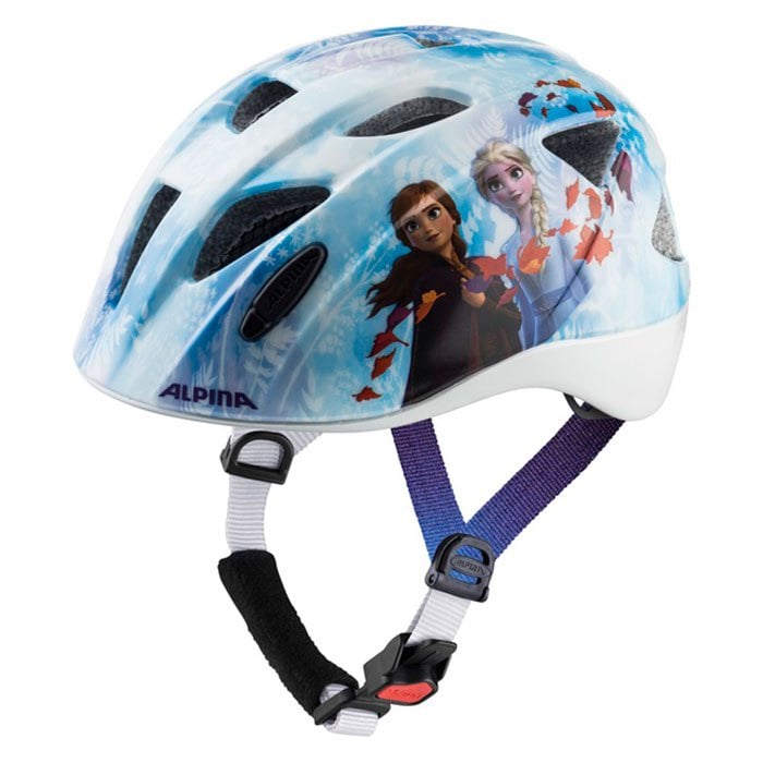 Alpina Ximo Disney casco de bicicleta para niña frozen 2 ciclismo