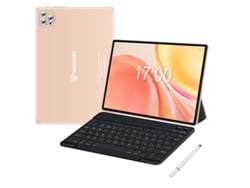 VANWIN Wuxian V62 Tablet Bluetooth Teclado Funda de Cuero Auriculares Stylus Pen 10.1'' 64 Gb 4 Gb Ram Wi-Fi-Gps-4G Dorado