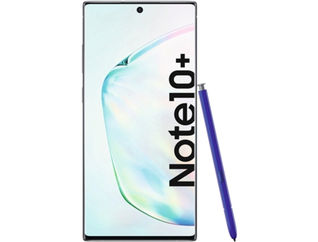 Smartphone SAMSUNG Galaxy Note 10+ (Reacondicionado Marcas Mínimas - 256 GB - Plateado)