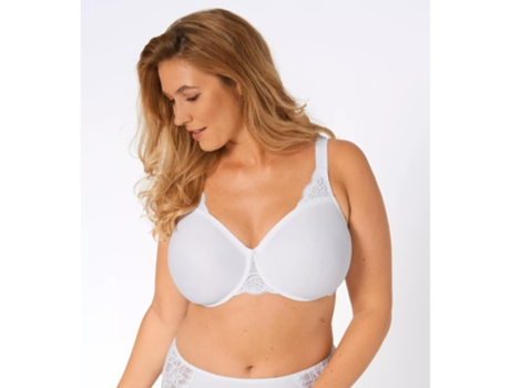 Sujetador de Mujer TRIUMPH Amourette Blanco (105 cm E)