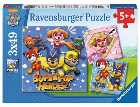 Puzzle RAVENSBURGER Paw Patrol rompecabezas 49 pieza(s) Dibujos