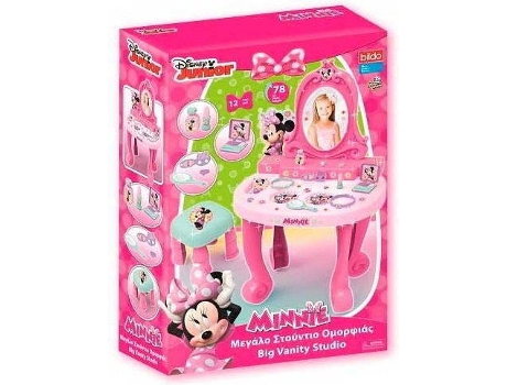 Figuras T.planet Shop tocador grande disney junior minnie mouse