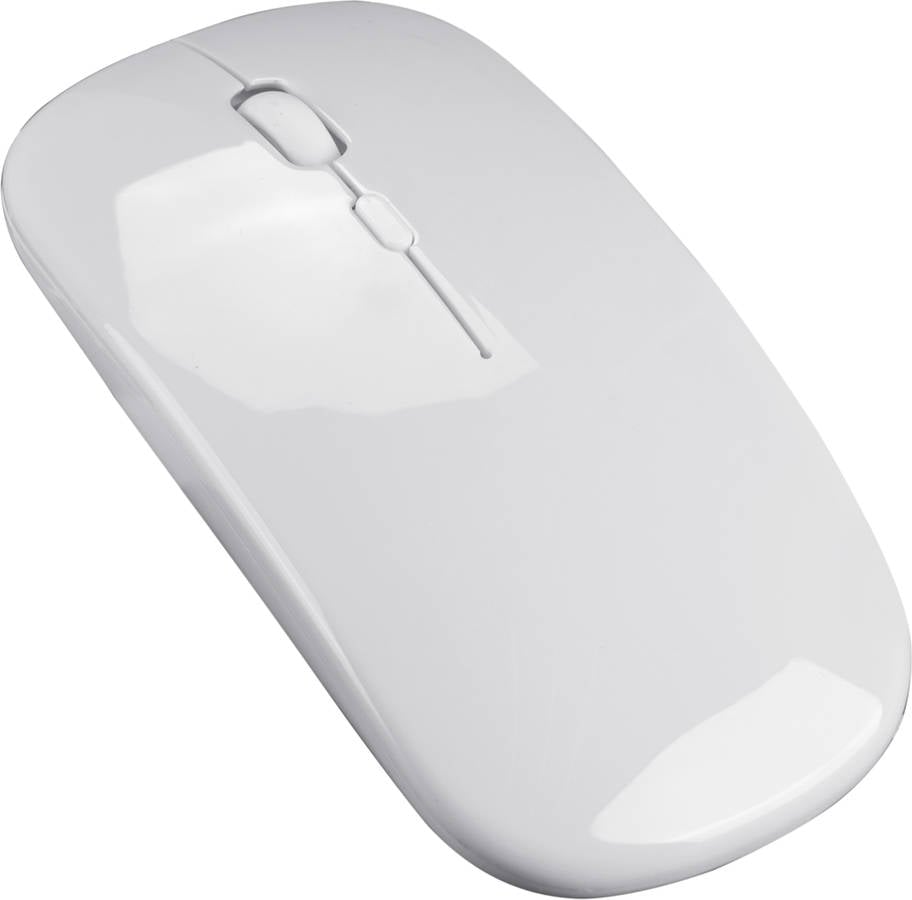 Ratón HXSJ 2.4G Ultra-Thin Silent (Inalámbrico - Blanco)