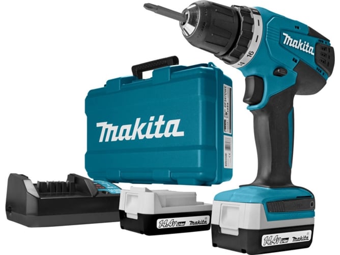 Makita Df347dwe Taladro 14.4 v negro azul